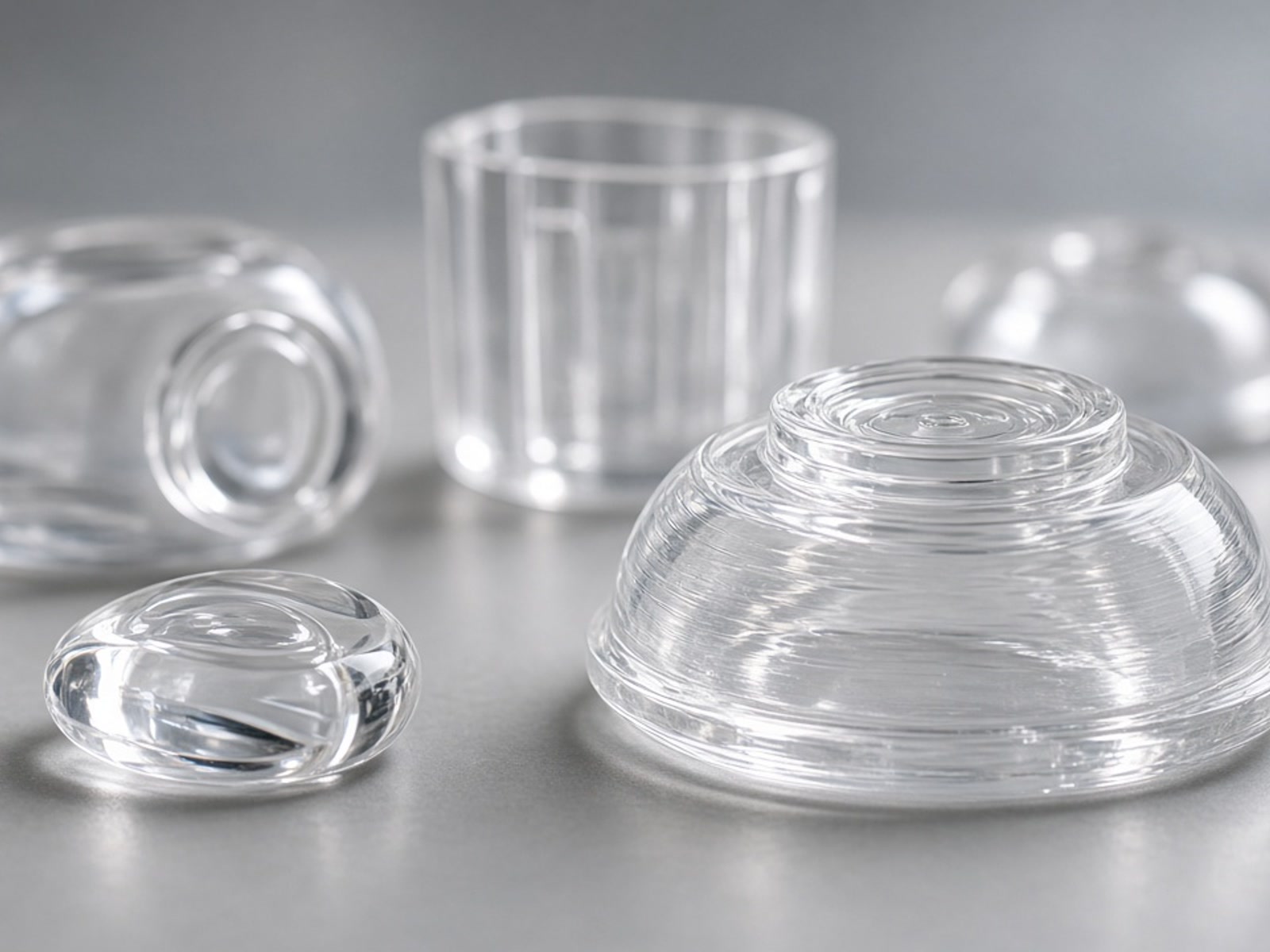 Clear Resin 3D Printing Component