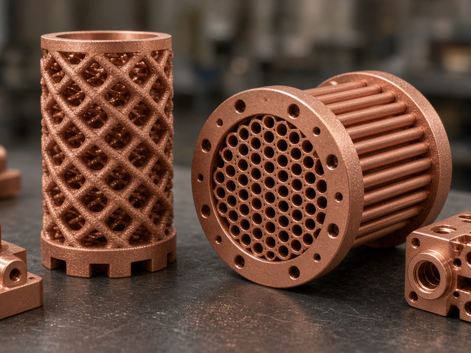 Copper 3D printing process overview