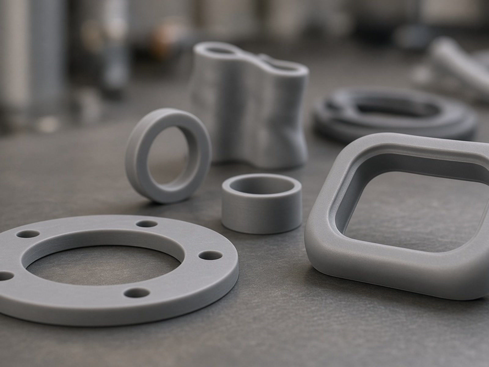 Flexible Resin 3D Printing Component