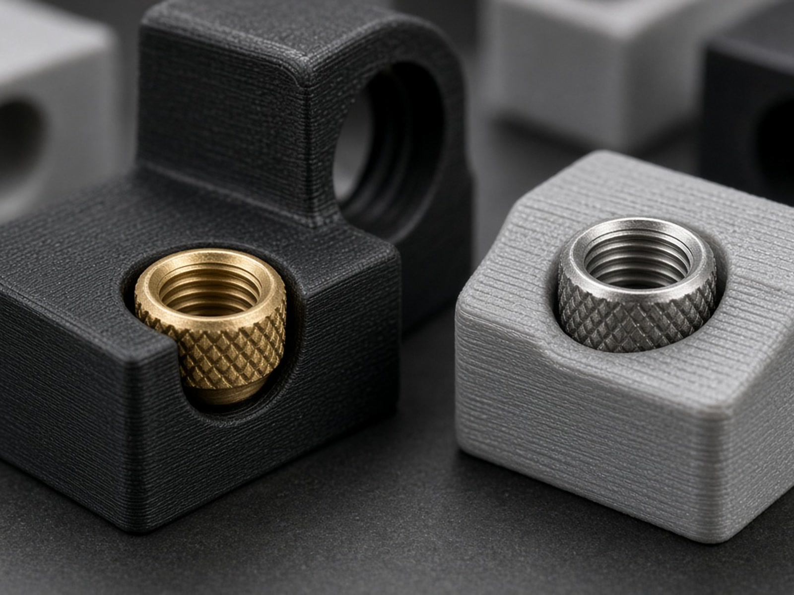 Metal Inserts for 3D Printed Parts